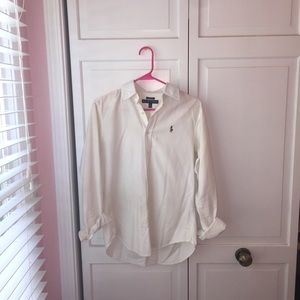 White Ralph Lauren Oxford